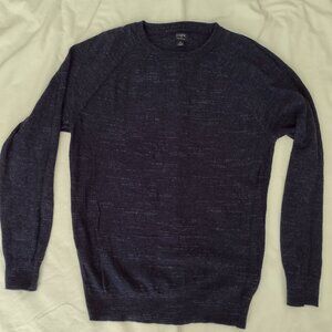 J.Crew Re-imagined Blue Variegated Sweater size Small